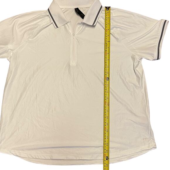 Mondetta White Short Sleeve Polo Shirt Size XXL NWOT - Picture 3 of 4